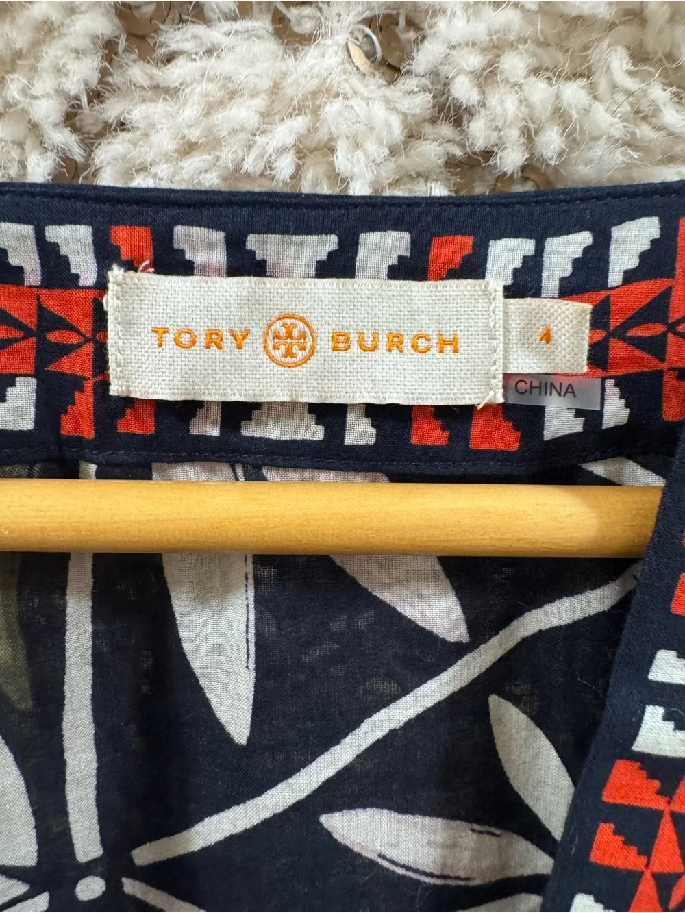 Tory Burch graphic floral
